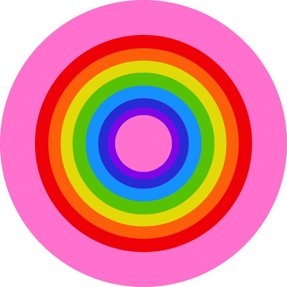 Rainbow Icon Gender Unicorns
